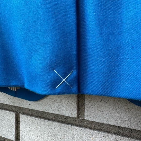 J.Crew Schoolboy Blazer Blue Wool Blend Gold Button Women’s 00 Preppy Classic - Picture 8 of 10